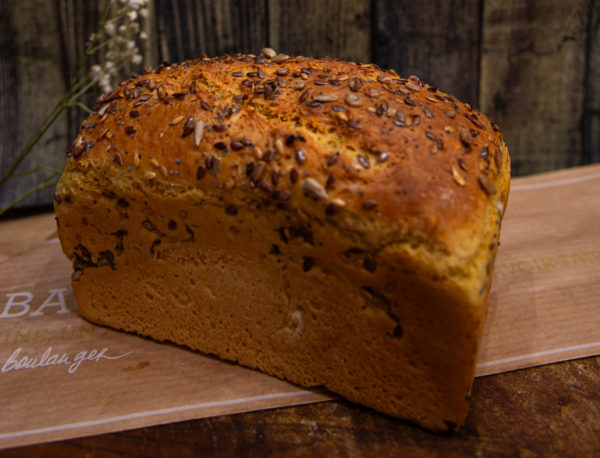 Un pain bio qui est maigre en gluten et qui va favoriser votre digestion.