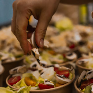 Un large choix de salades vous sont proposés par l'Atelier Huré.