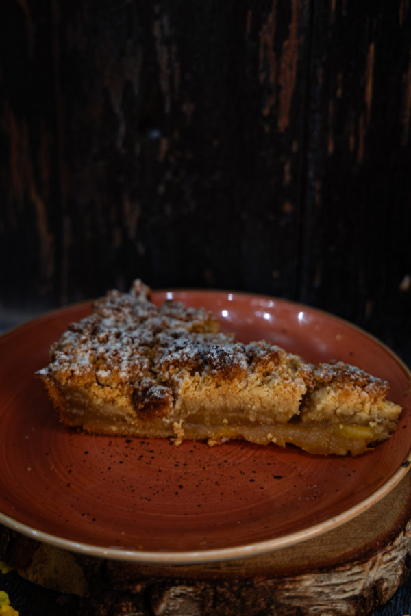 De la compote de pommes pour ce délicieux crumble pommes.