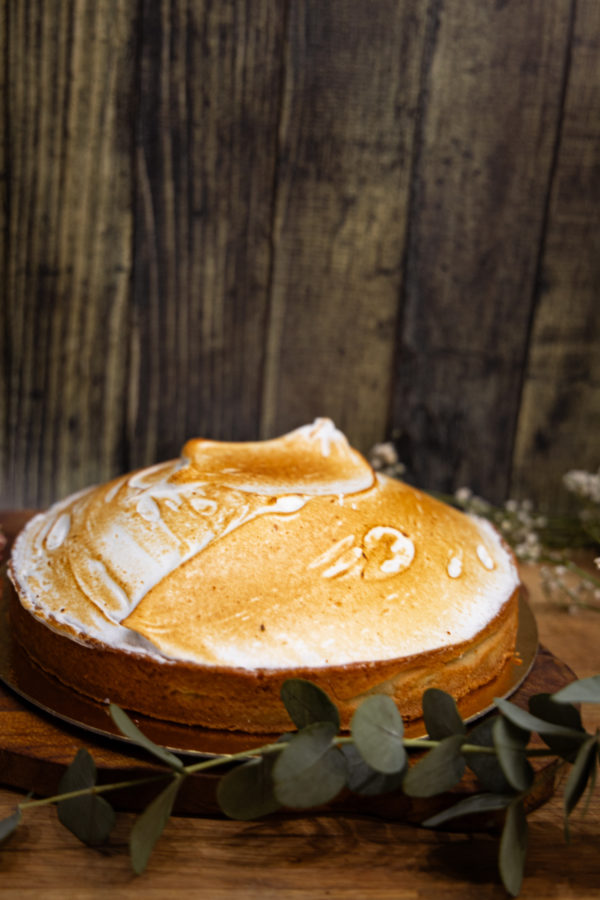 Tarte citron meringué 4 parts